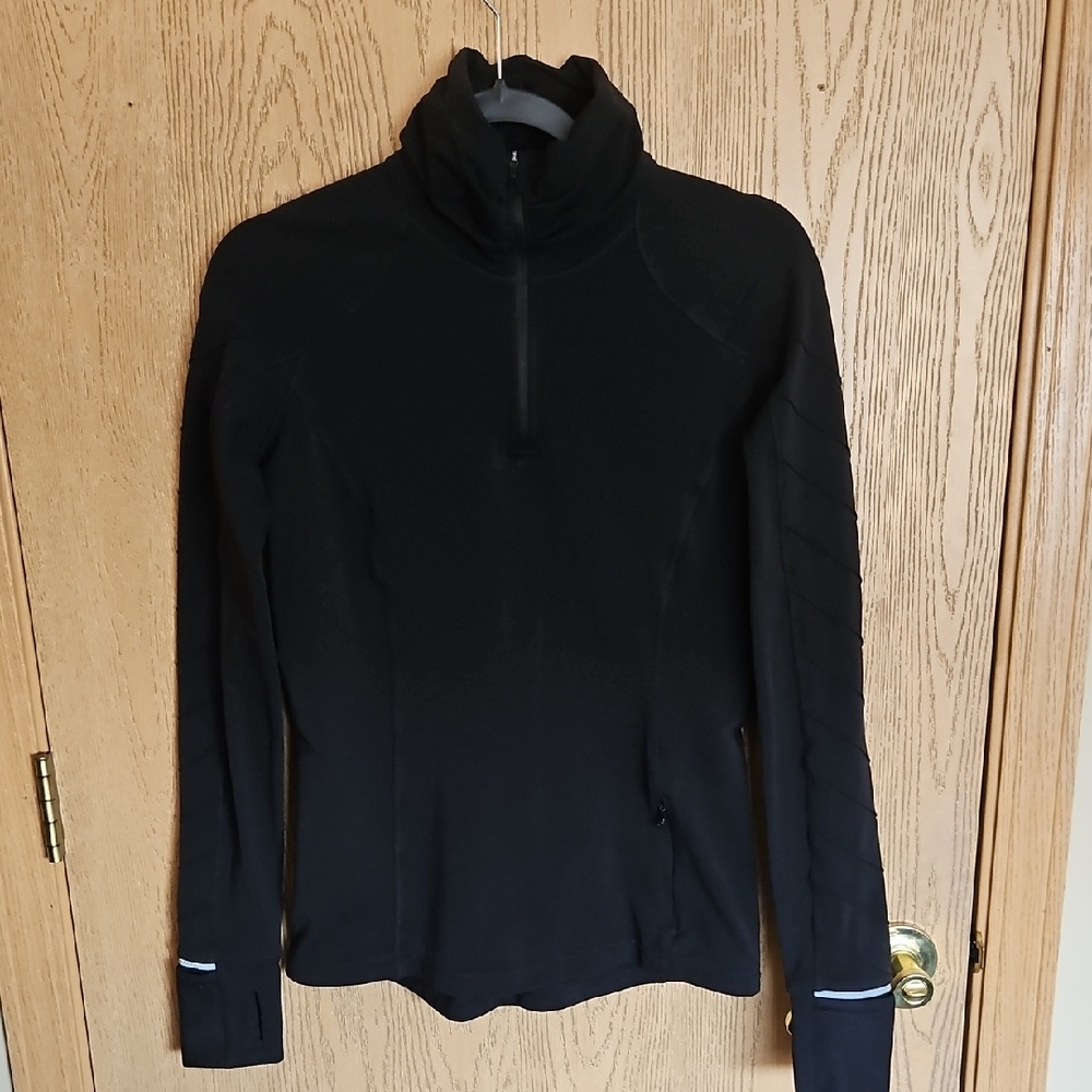 Lululemon Black Long-Sleeve Athletic Top